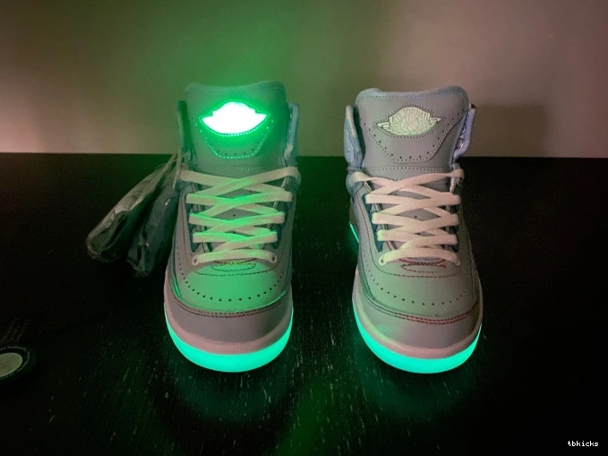 Reps TBK Retro Jordan J 2 Balvin DQ7691-419 0712